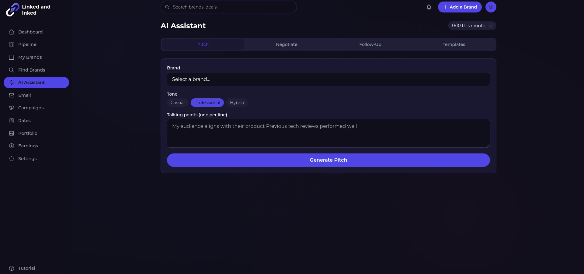 AI Pitch Assistant